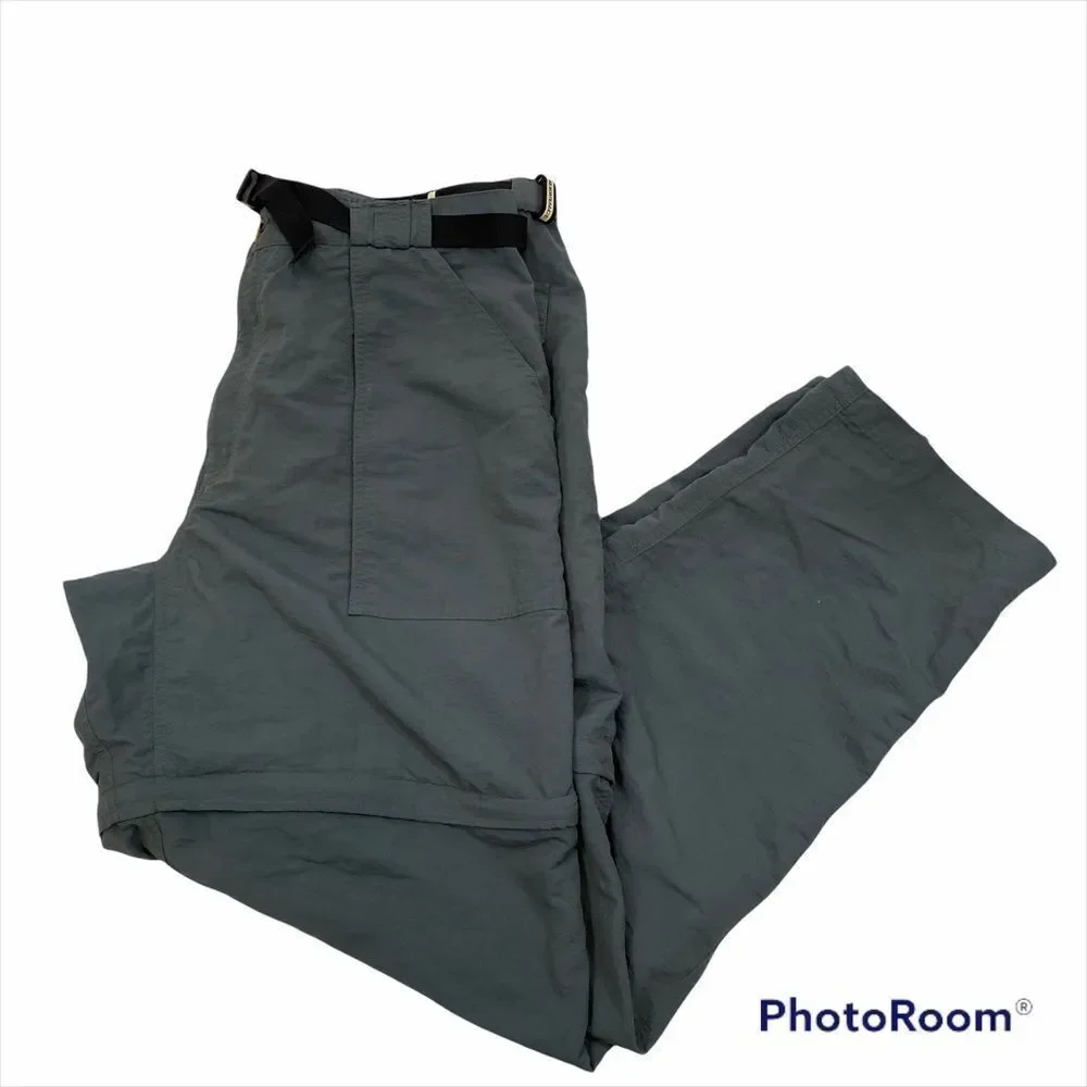 The‎ North Face Paramount Peak Convertible Pants Men's XL Dark Gray Cargo Nylon